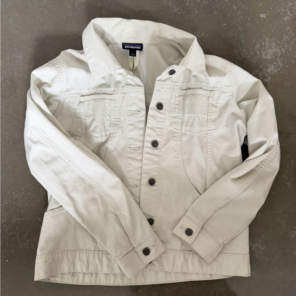Patagonia Women's Light Tan Jean Jacket